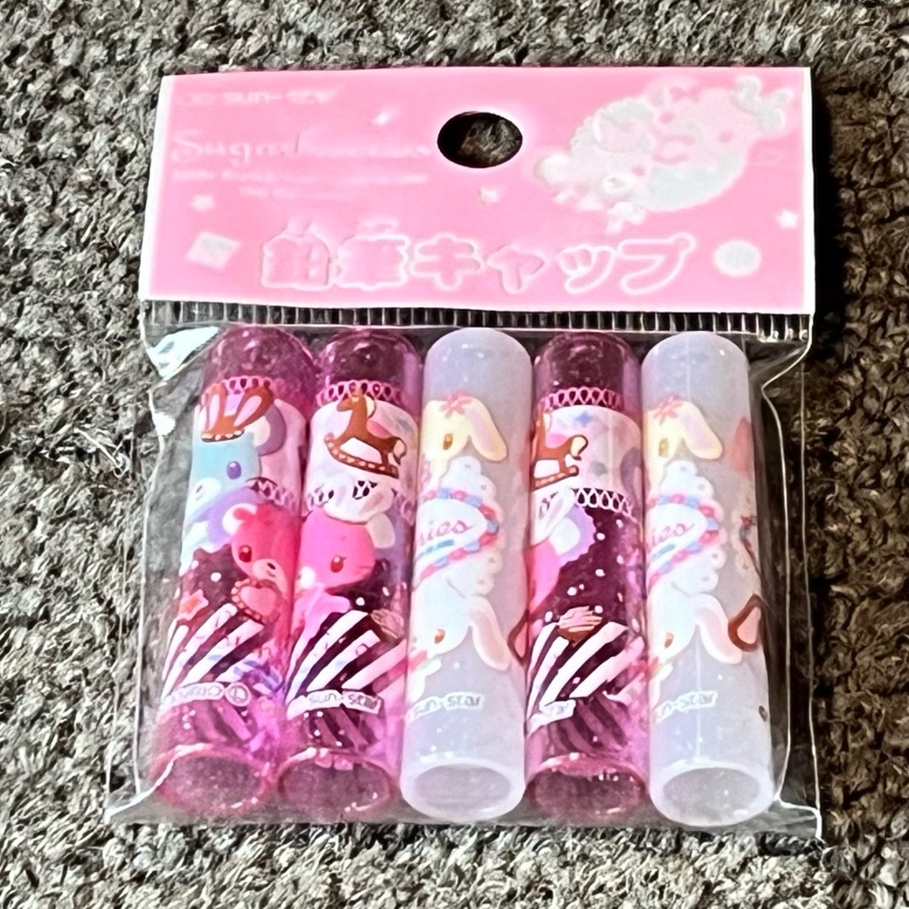 Sugarbunnies Pencil Caps Official Sanrio 2012 Japan Exclusive Rare Limited Pink